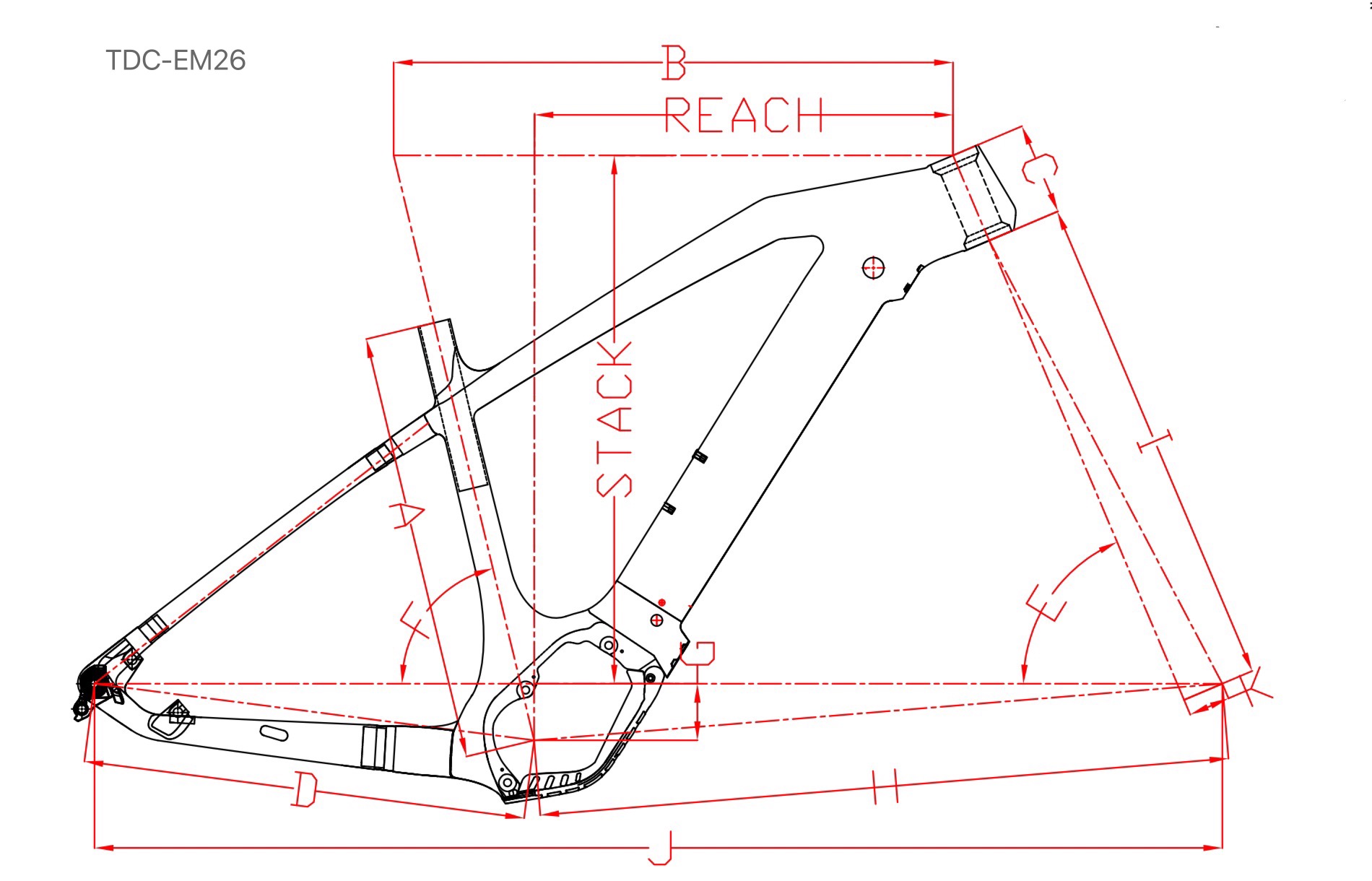 CADRES DE VÉLO ÉLECTRIQUES