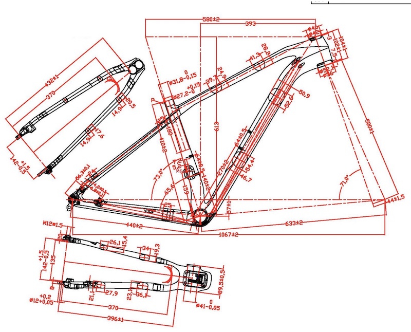 VTT en fibre de carbone CADRES