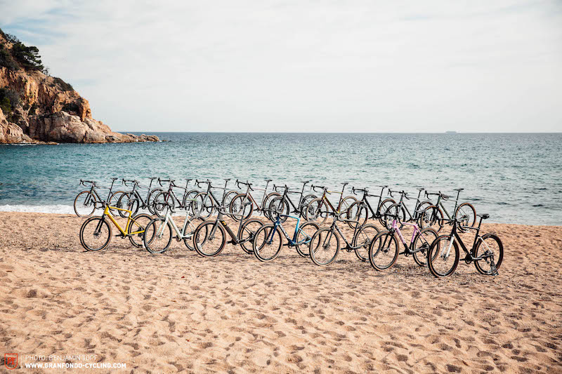 Cadres en fibre de carbone pour vélo de gravier