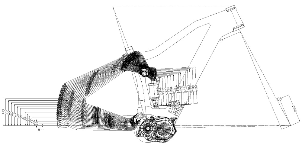 Instruction d'acheminement des câbles du cadre du vélo électrique