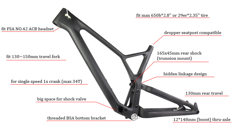 placement des raccords cadre VTT Trail