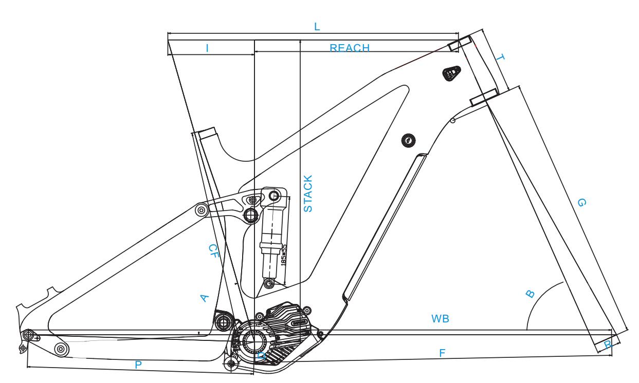 Cadres de vélo VTT électriques