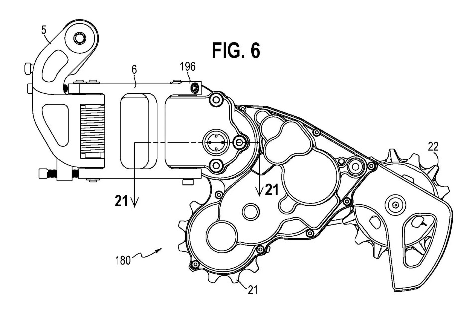Commutateur de chaîne arrière auto-chargeant de SRAM Commutateur de chaîne arrière auto-chargeant de SRAM