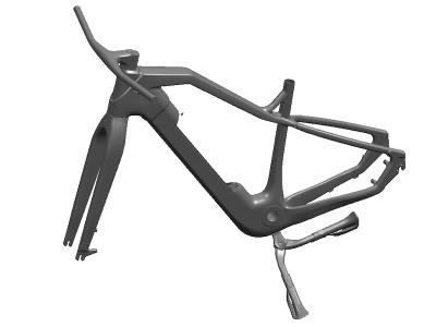 E Bike MTB Frameset