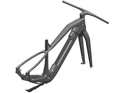 E Bike MTB Frameset