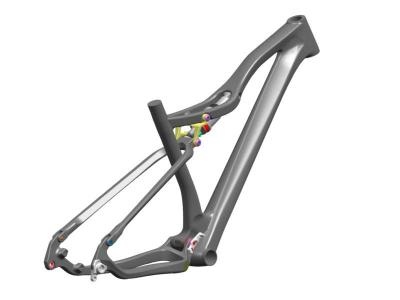 Full Suspension MTB Carbon Frame